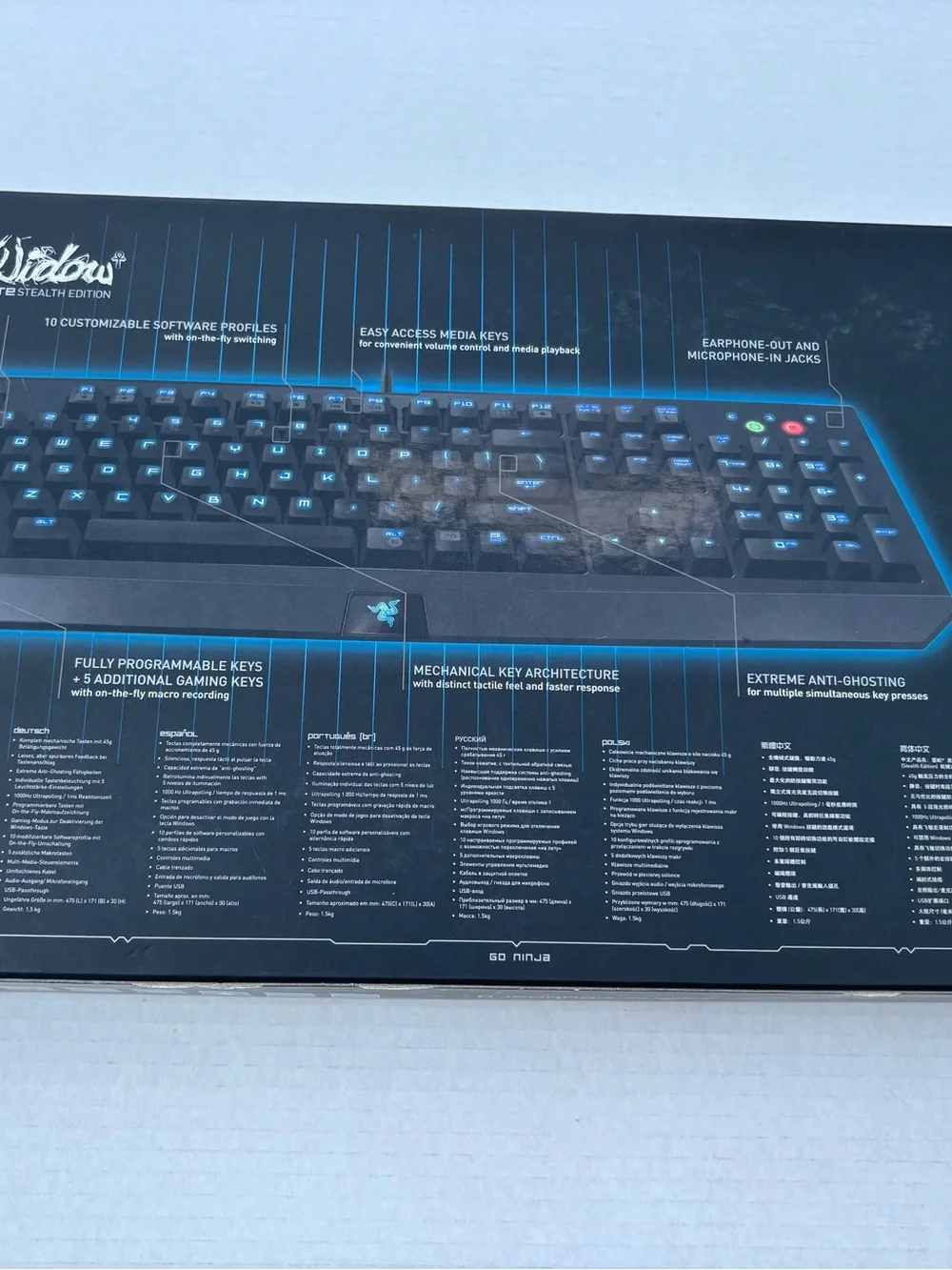 Razer wired keyboard